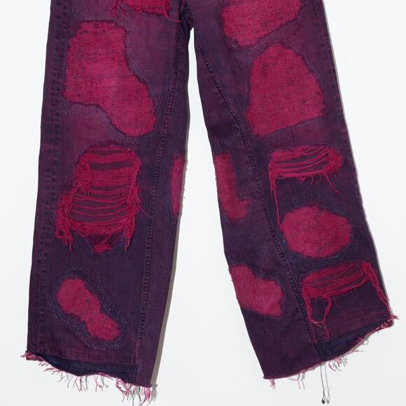 Custom wide leg baggy flared - Picture 4 of 7